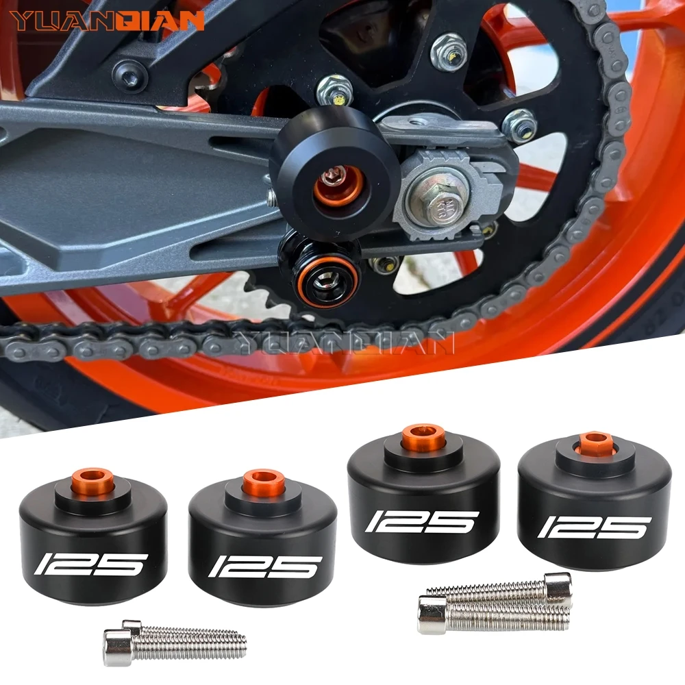 

For Duke 125 200 250 390 2013-2026 2025 2024 2023 2022 Motorcycle Accessories Front Rear Fork Wheel Frame Slider Crash Protector