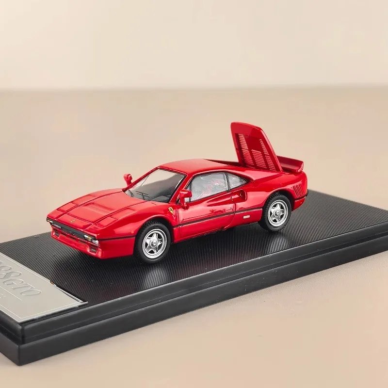 Hone Model Diecast 1/64 Scale Ferrari Alloy Car Model Ferrari 288 GTO Play Vehicles Toys for Boys Original Box Collection