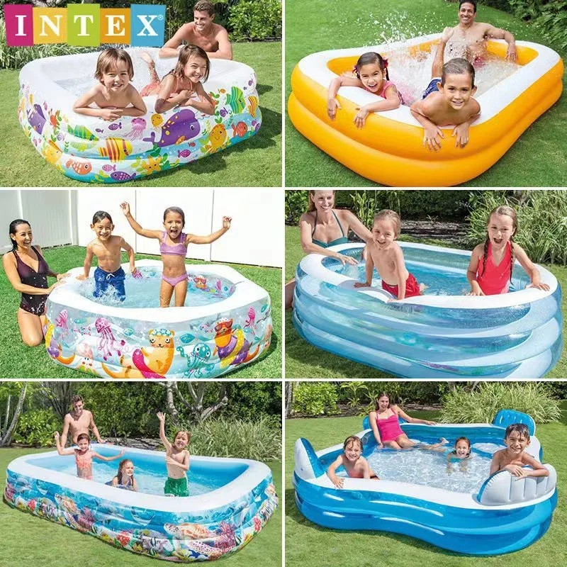 Tappetino gonfiabile per piscina all'aperto pieghevole per uso domestico in PVC per bambini