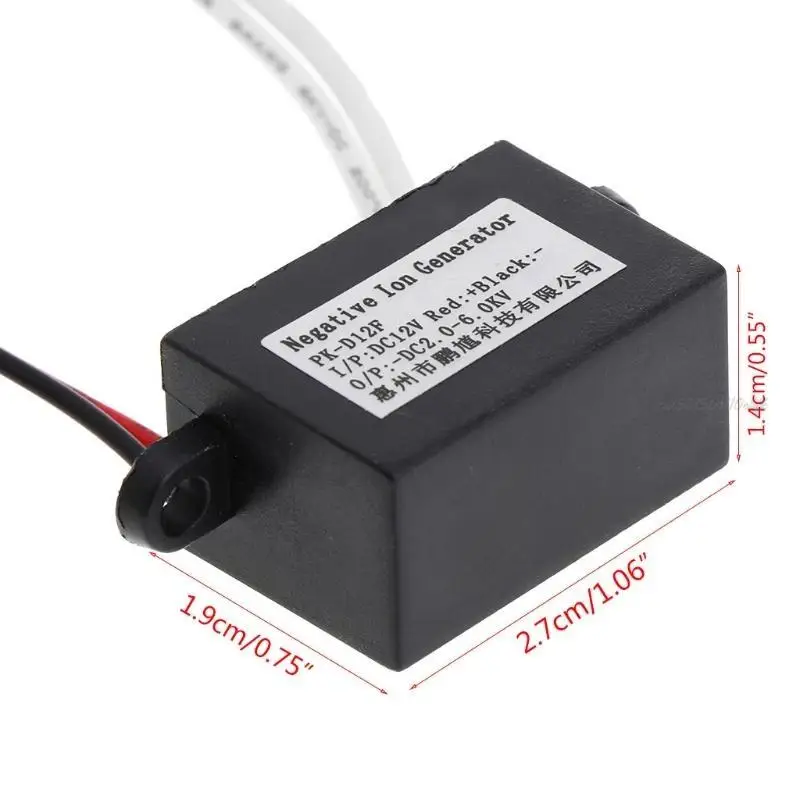 27RB Compact Air Negative Aion Generatore anioni Purificatori Ionizzatore Strumento per casa auto più pulito