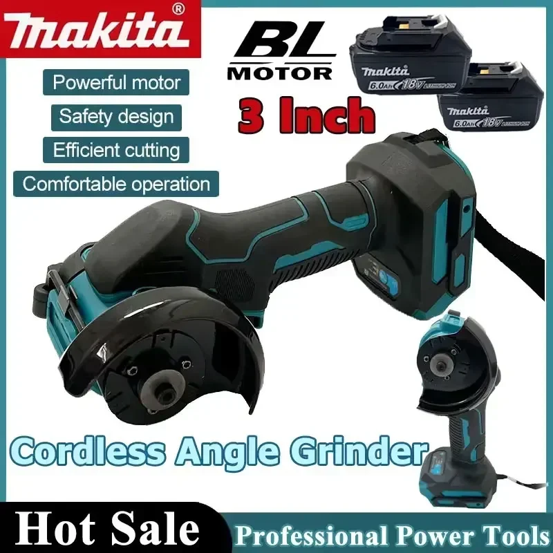 マキタ-コードレスアングルグラインダー-3-インチアングルグラインダー-コードレス-3-インチ電動カットオフツール-切断丸鋸電動工具
