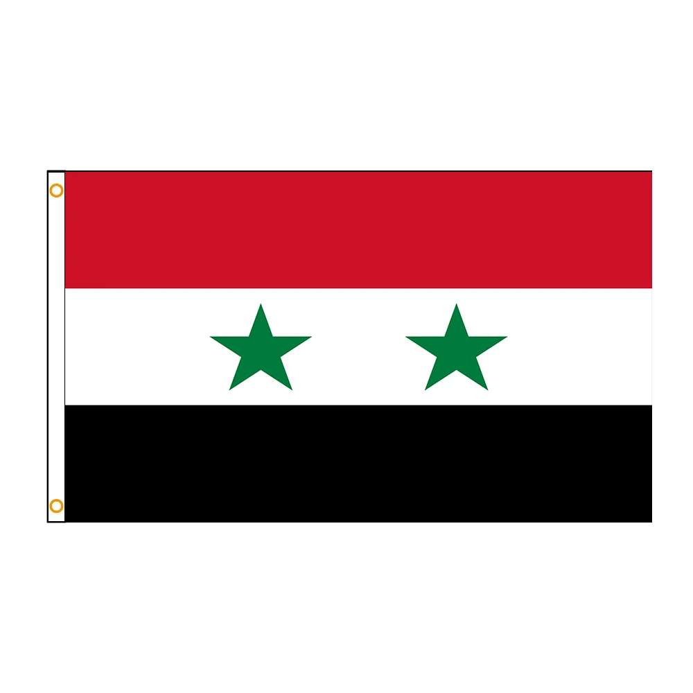 90x150cm 3X5FT  Old Syria Syrian Flag Polyester Printed Banner For Decoration