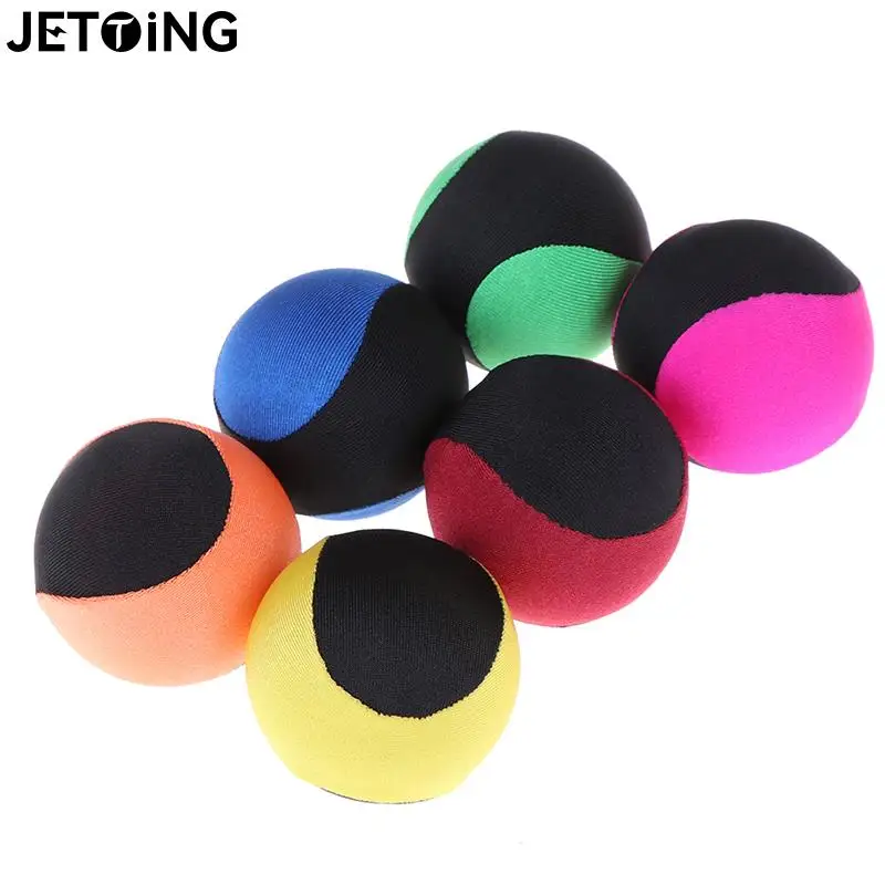 1pc 5.5cm TPR Water Bouncing Ball Surf Skimming Jumper Pool Sport Ball Pool Beach Sports Toys  Fidget Stress Relief Ball