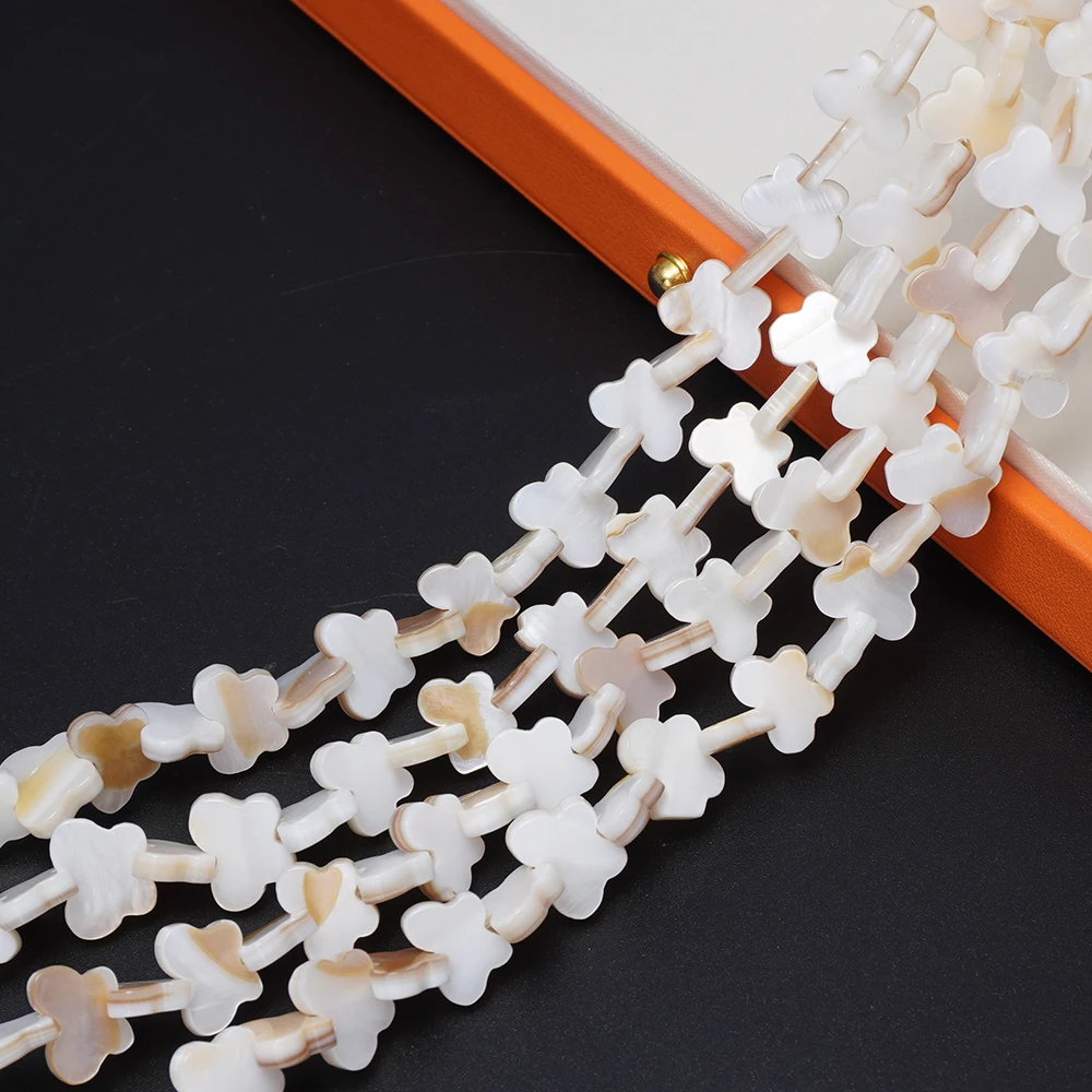 Seawater White Butterfly Shell Butterfly Shape Loose Beads for Diy Bracelets, Necklaces and Other Jewelry Accessories