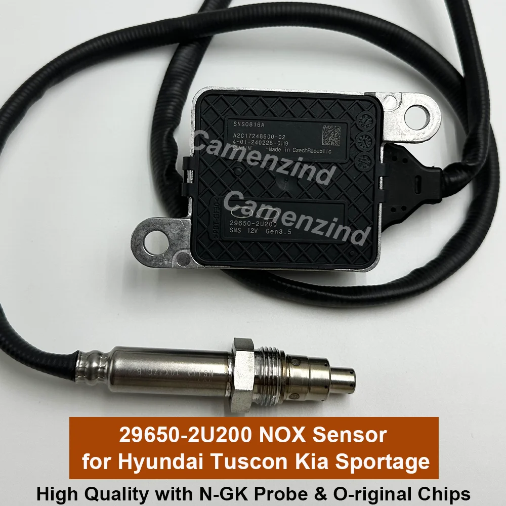 

Высококачественные чипы, датчик лямбда NOX 29650-2U200 296502U200 SNS0817B 29640-2FRD0 для Hyundai Tucson 2018- Kia Sportage