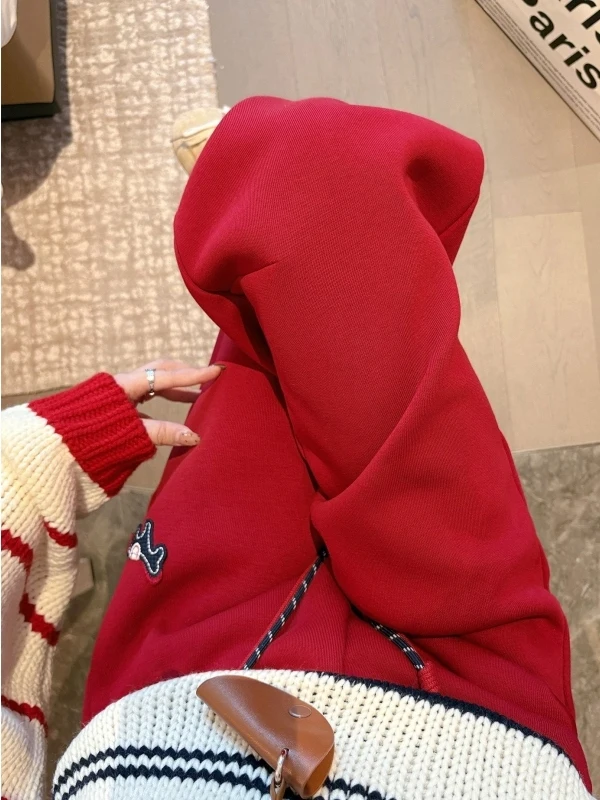 

plus Size 300 Pou Korean Sle Versatile Fce Lined Casual Pants Men Women Spring Autumn Winter Loose Wide Leg Pants