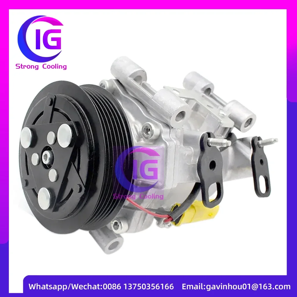 

New AC COMPRESSOR JSR11T602078 For CITROEN C3 AUTO Peugeot 301 2008 9810349980 9808860080 9676011680 9806599380 JSR11T603078