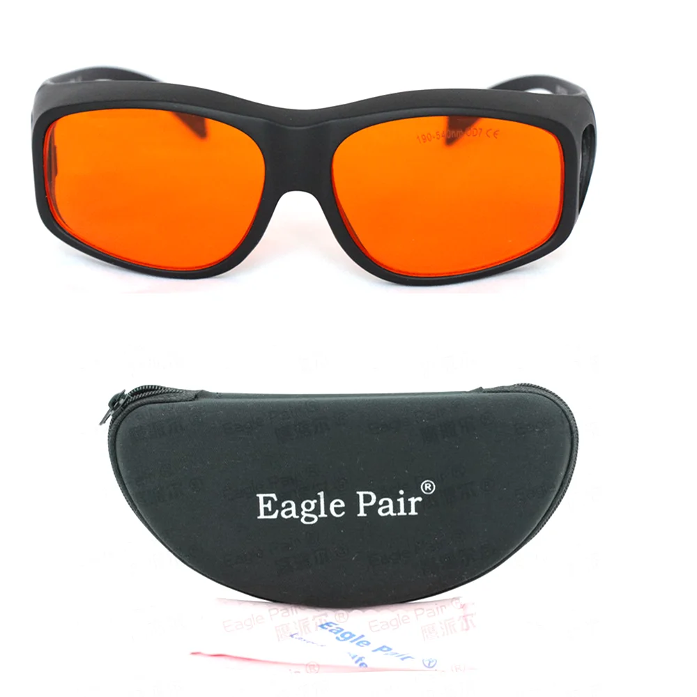 190-540nm OD7+ continuous Absorption Laser Protective Glasses