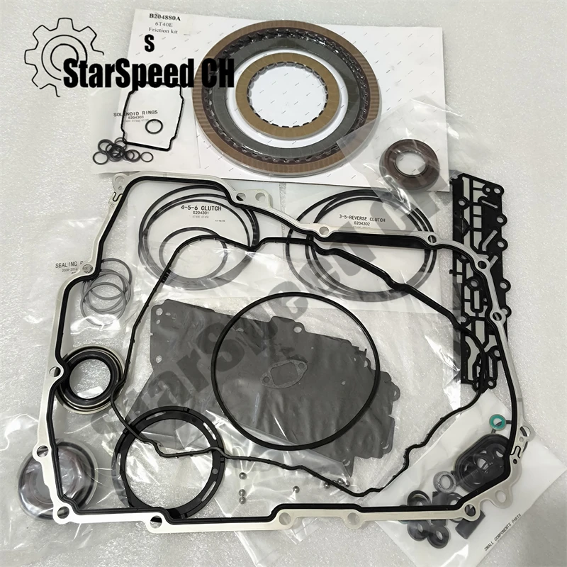 

Brand New 6T40E 6T45E 6T40 6T45 Transmission Rebuild Repair Kit Friction Plate Kit For Chevrolet GM Cruze 6T40 6T45 Auto Parts