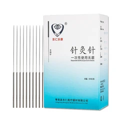 Dropshipping Acupuncture Needles 500 Needle Acupuncture Disposable Needle Beauty Massage Sterilze Needle With Tube