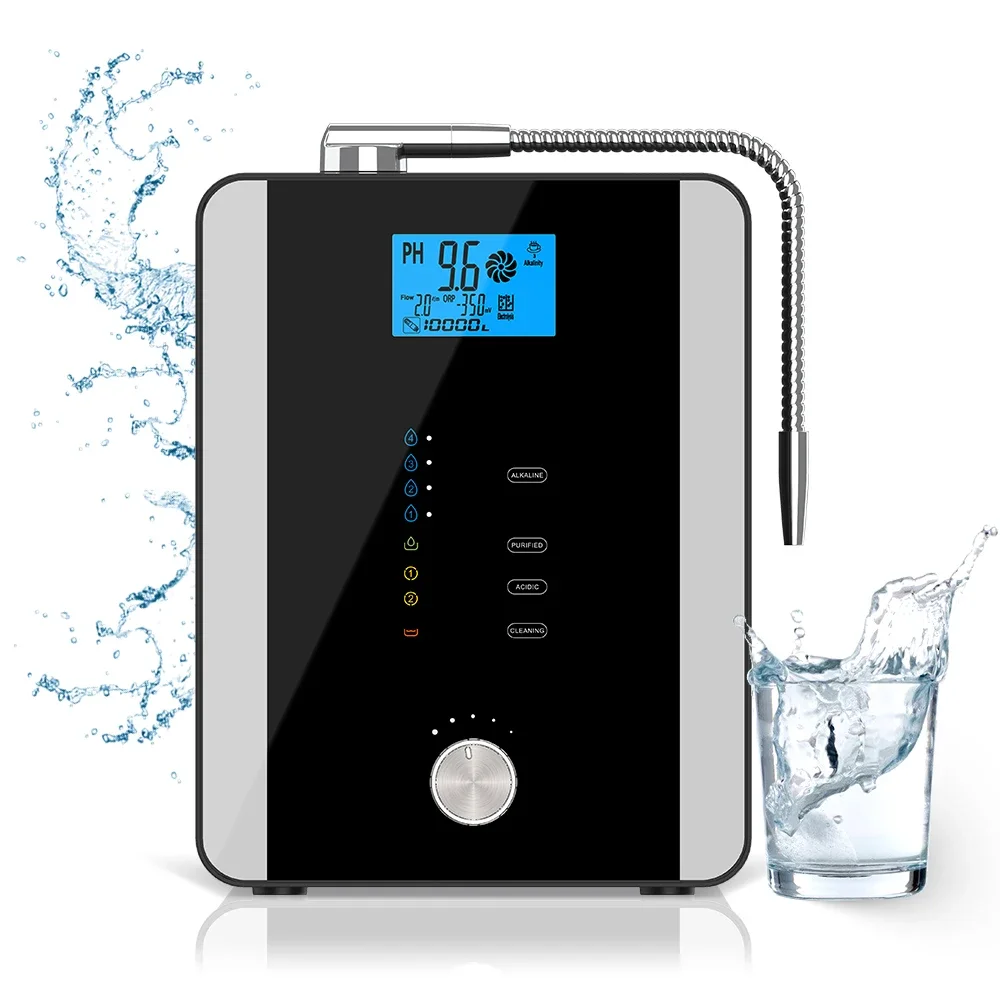 Customized Logo Alkaline Water Fiterd Machine Japan 5/7/11 Plates Alkaline Ionized Water Purifier Kangen Water Machine