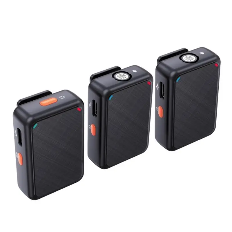 액션 4 3 2 스포츠 카메라용 전방향 마이크 Type-C 포트 2.4GHz