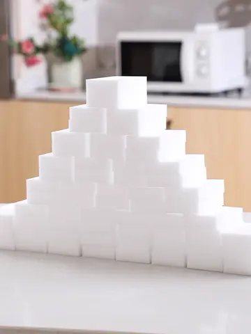 10/20/50/100Pcs Melamine Sponge Magic Sponge Eraser Eraser Cleaner Cleaning Sponges for Kitchen Bathroom Cleaning Tools 10*6*2cm