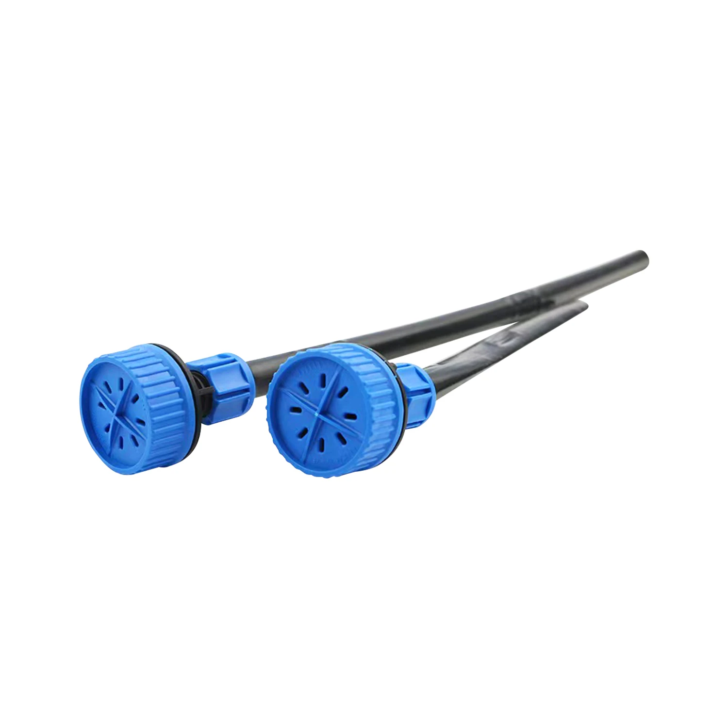 2Pcs 16mm Lock Nut End flushing Valve  Agriculture Drip Tape Fitting End Part Tools Flush Valve for Drip Irrigation Tape Fitting