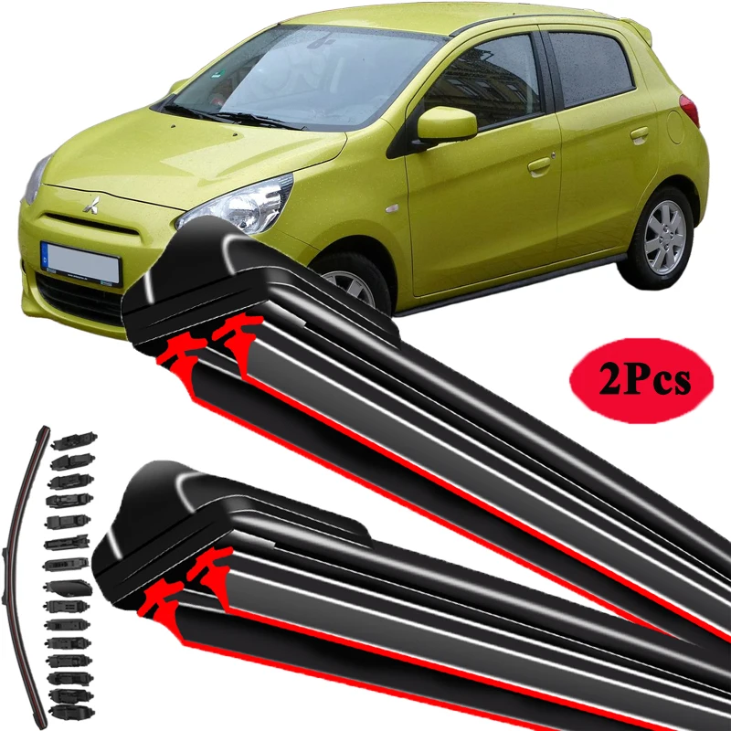 

For Mitsubishi Space Star 1998-2024 Car Windshield Wiper Blade Front Windscreen Brushes Washer Window Cleaning Replacement Parts