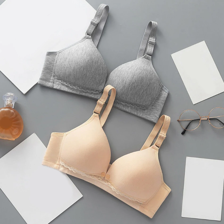 Maternity Nursing Bra Front-Clip Anti-Sagging Support Breathable Seamless Design for Postpartum Breastfeeding Comfort