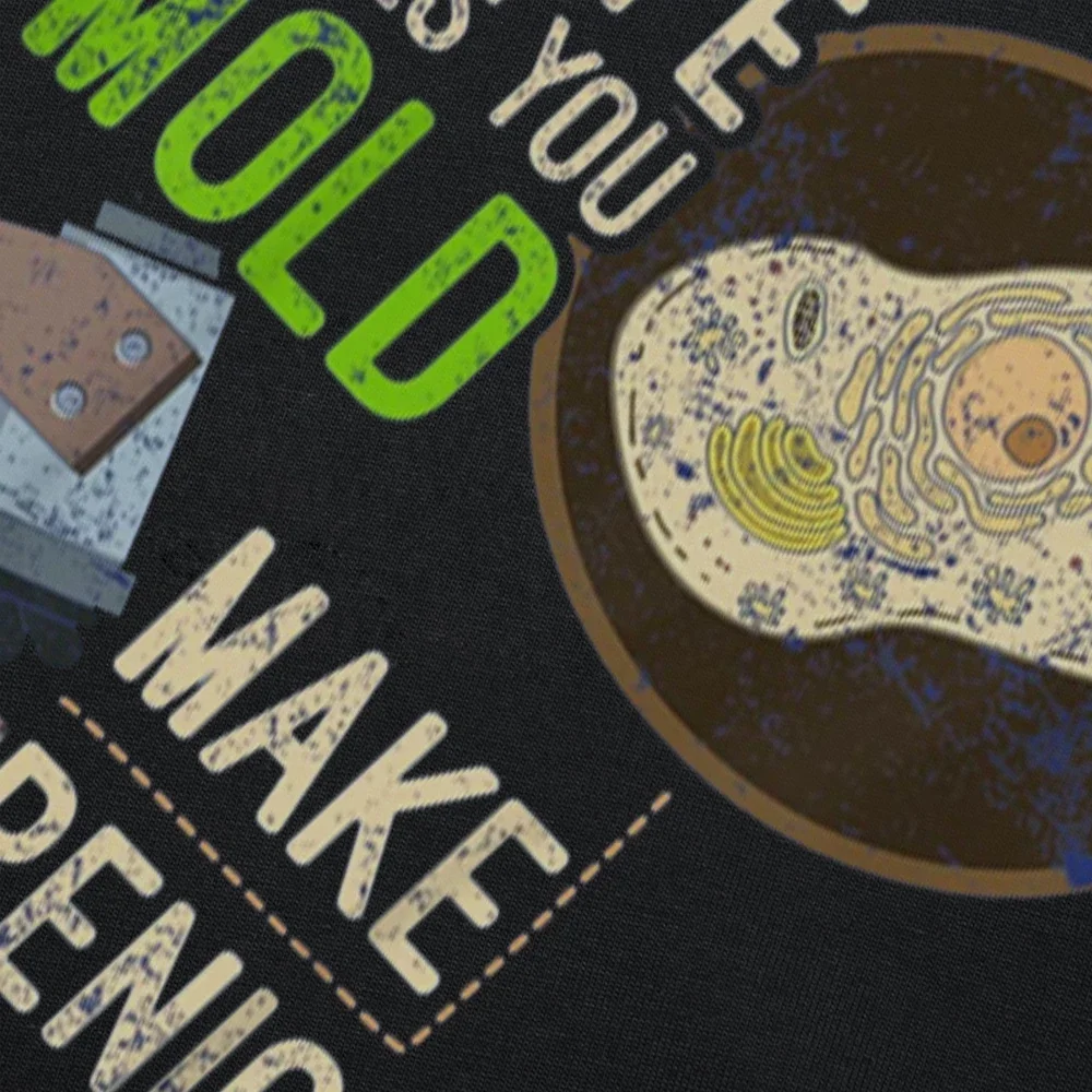 مضحك علم الأحياء المجهرية قالب البنسلين عالم هدية علم الأحياء تي شيرت الجرافيك القطن الشارع الشهير قصيرة الأكمام عيد ميلاد تي شيرت الرجال