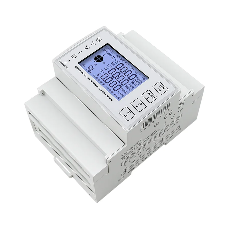 Imagem -05 - Wattímetro de Energia Elétrica Inteligente Wifi Phase Kwh Bidirecional Transformadores de Corrente Kct16 230 v 400v