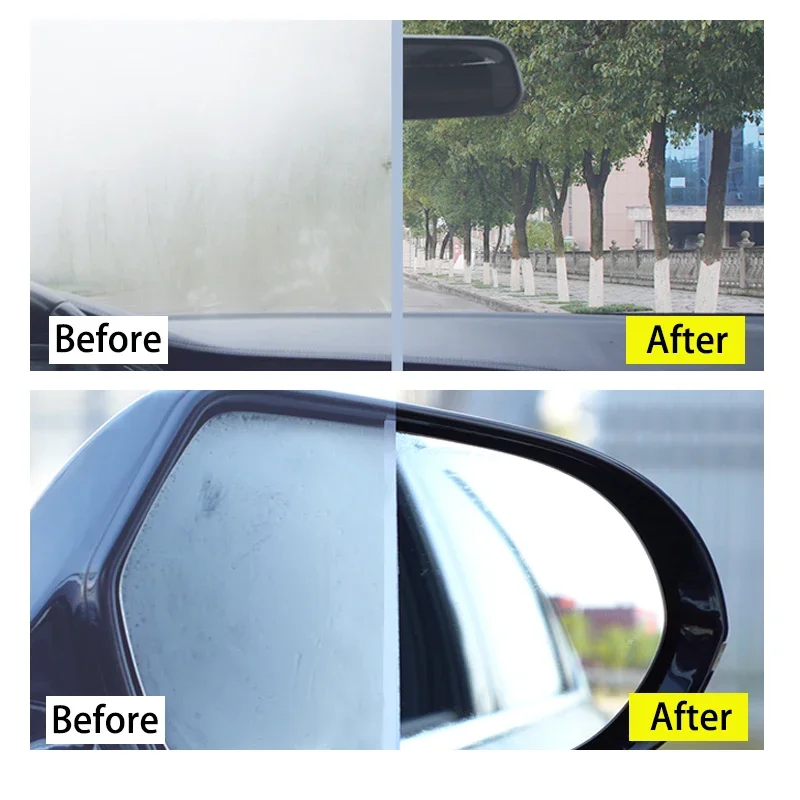 Car Glass Anti Fog Spray Waterproof Interior Windscreen Antirain Coating Mirror Anti-rain Cars Cleaning Agent Paint Care HGKJ S5