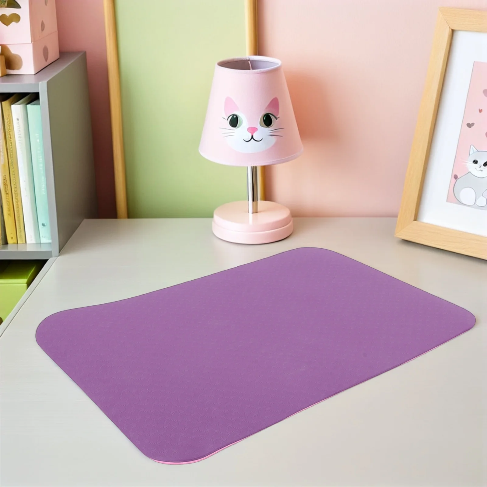 Non Skid Sewing Machine Pad 15x20 Inch Anti Slip Mat for Crafting Station Desk Protection Home Sewing Room Decor Accessory