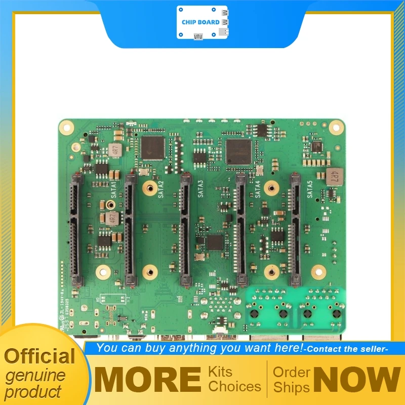 Radxa Taco NAS & Router Platform, High-Performance Board, Raspberry Pi CM5 Compatible Storage & Networking System