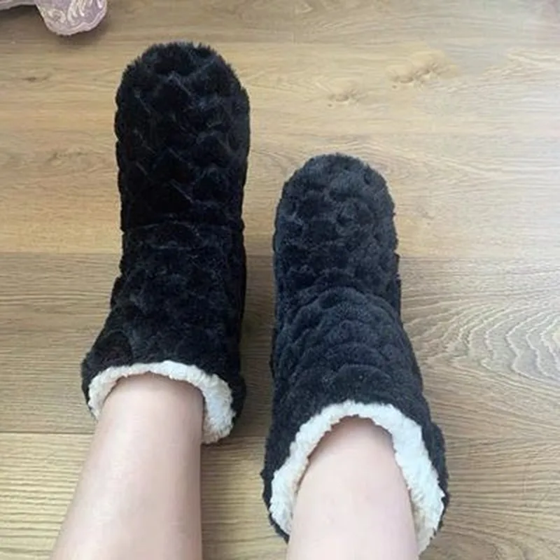 Plus Socks Anti Slip Floor Slipper Sock Thick Men Women Winter Warm Home Soft Thickened Velvet Sleeping For Christmas