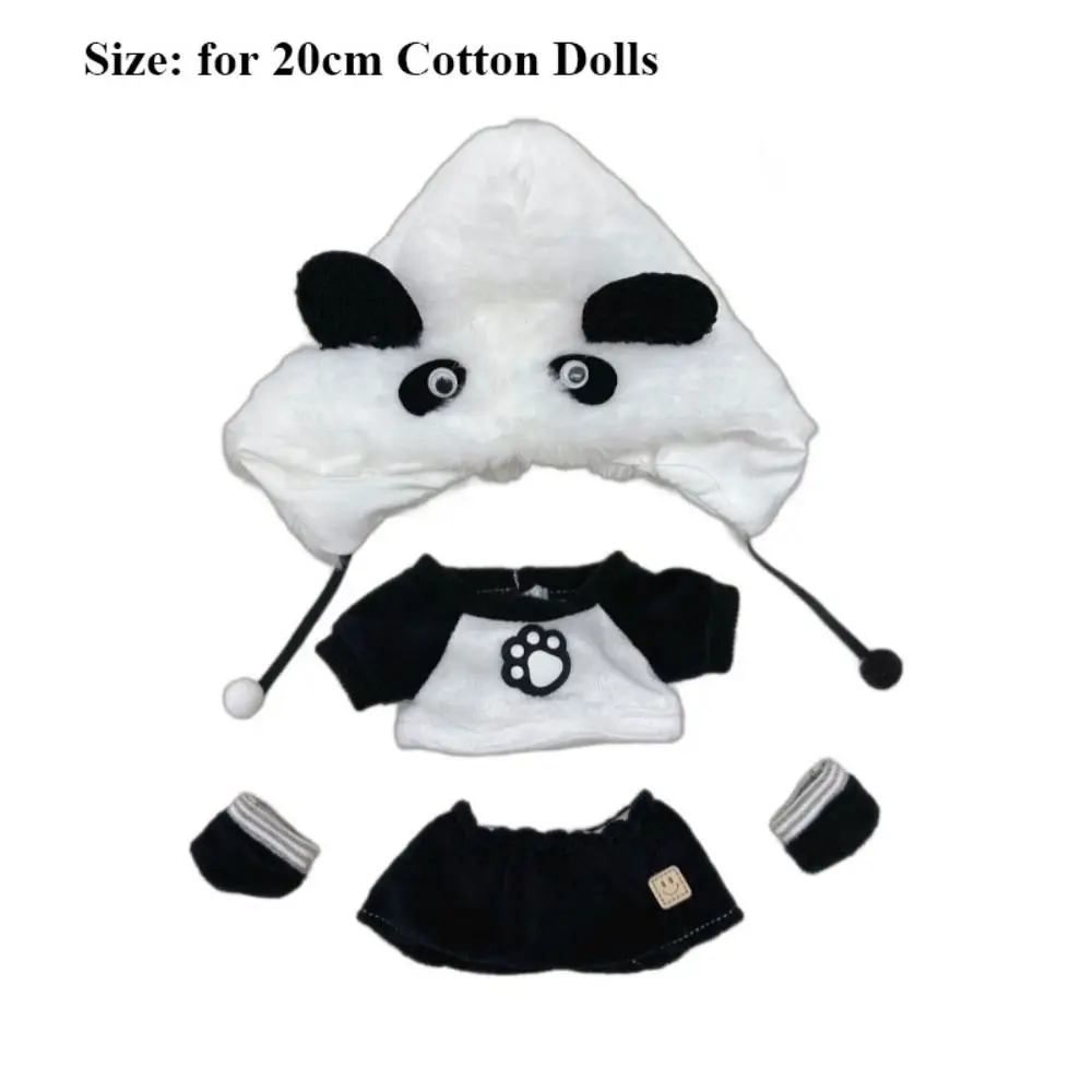 ผ้าฝ้าย 20 ซม.ตุ๊กตาน่ารักชุดเจ้าหญิงตุ๊กตาเสื้อผ้าตุ๊กตากระโปรงการ์ตูนชุดกระโปรงสําหรับ EXO Idol ตุ๊กตาอุปกรณ์เสริม