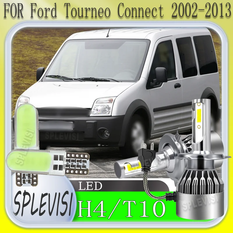 

Silent Operation No Disturbance Instant On H4 LED headlight For Ford Tourneo Connect 2002 2003 2004 2005 2006 2007 2008-2013