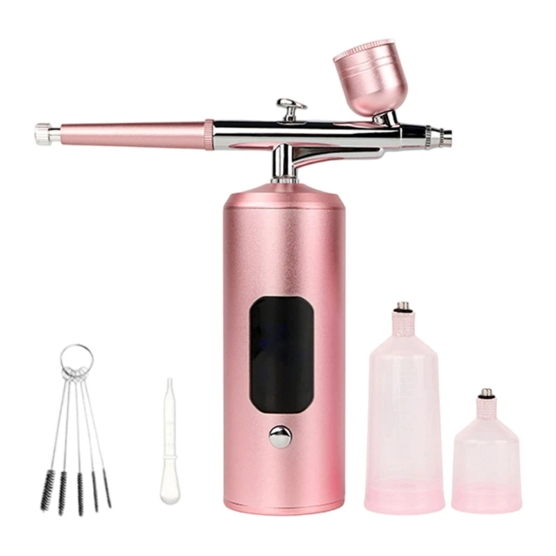 

Professional Multipurpose Pneumatic Sprayer Guns 7.4V Copper Alloy Design Suitable For Skincare Creative Airbrushing