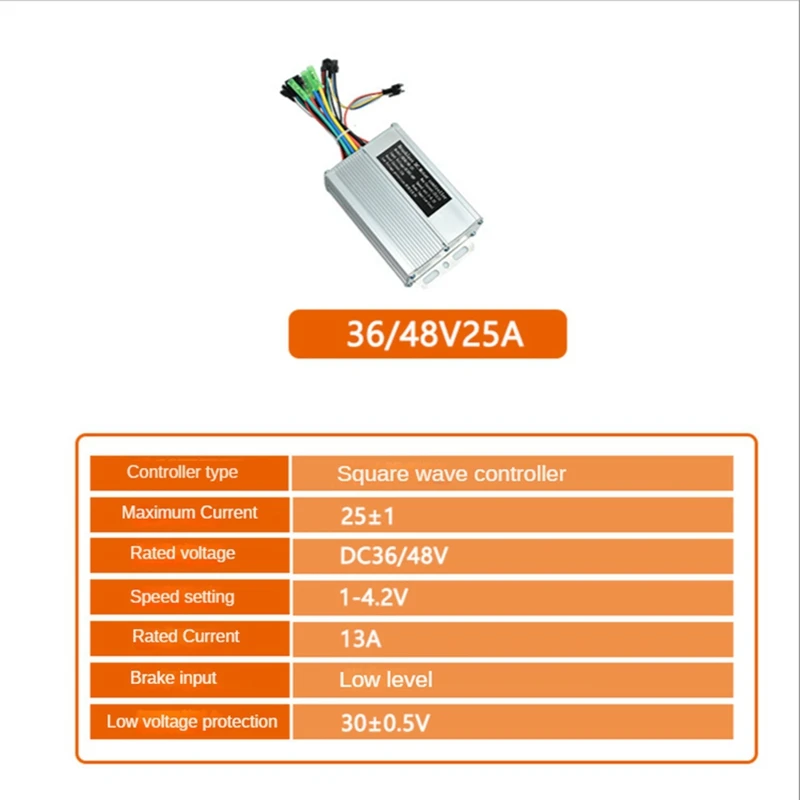 36/ 48V 25A 500W Electric Bicycle Mountain Bike Lithium Battery Controller Vertical Screen S830 Display Kit