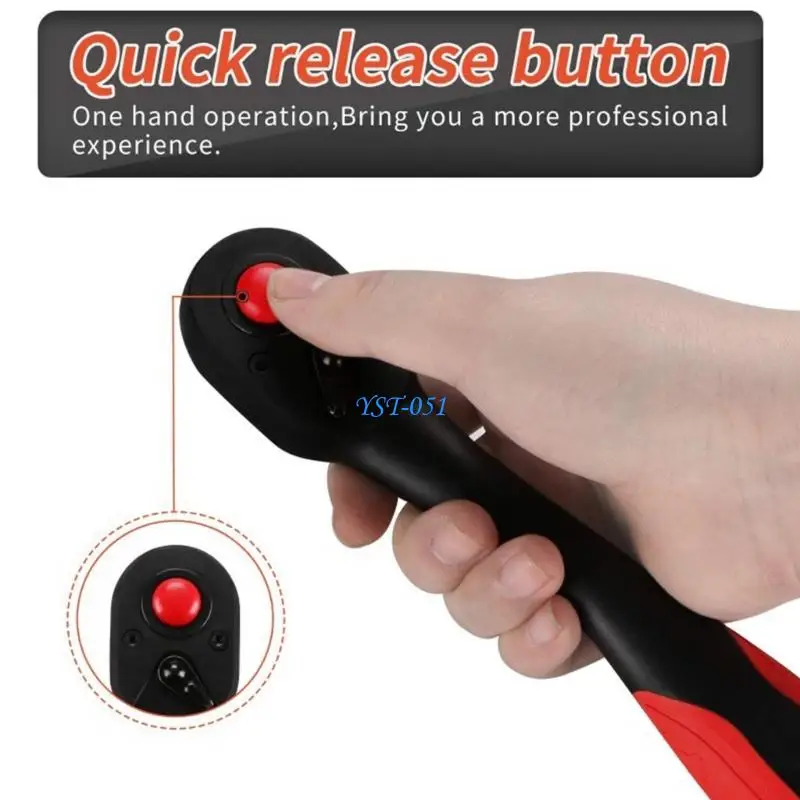 

E15A MultiSize Ratchet Wrench 72Tooth Gear Systems Ergonomic Handle Comfortable