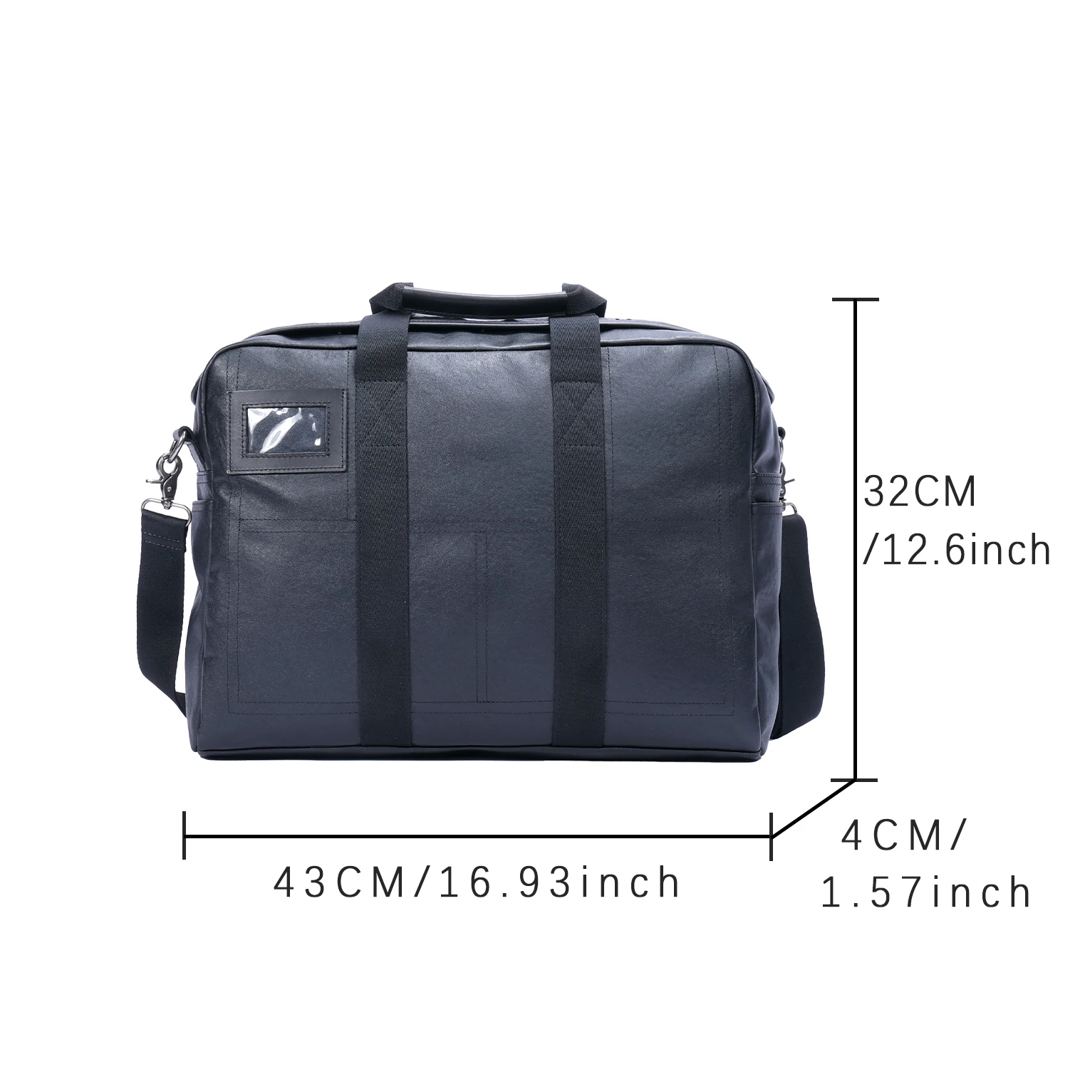 S.WORKER Vintage Echtleder Weekender Reisetasche Herren Top-Grain Rindsleder Handtasche Modische Sporttasche Handgepäck – Detail 3