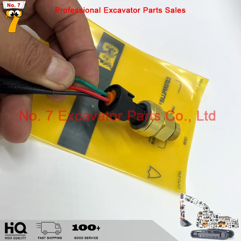 194-6722 1946722 for Caterpillar C13 Pressure Sensor CAT Excavator Accessories Atmospheric Pressure Switch with Cable