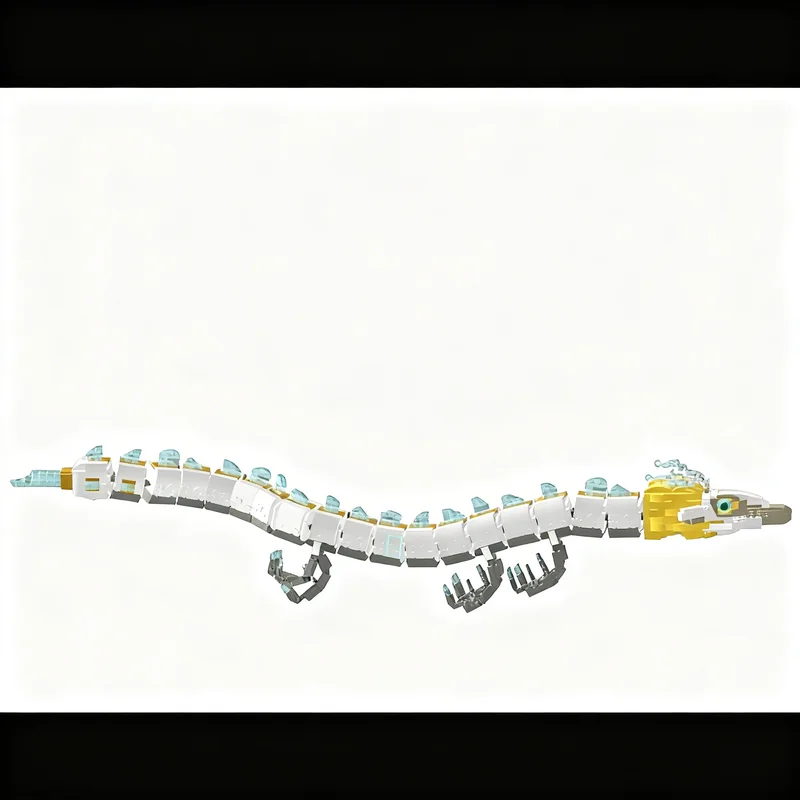 2089pcs MOC Tears The Kingdom Light Dragon Modell Zelda Model Building Blocks Toy Birthday Creative DIY Assemble Education Idea