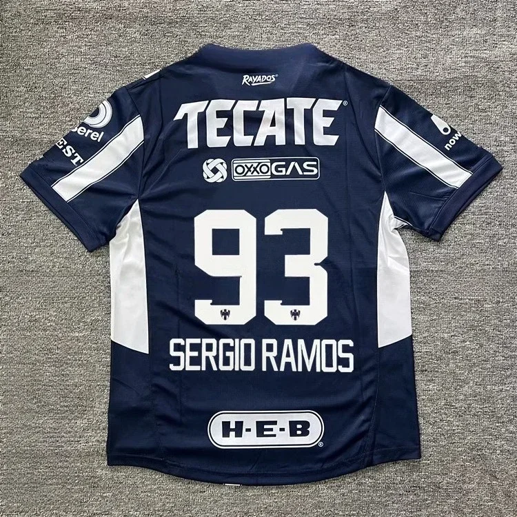 Najlepiej sprzedająca się nowa koszulka piłkarska Monterrey z nadrukiem 3D dla mężczyzn i kobiet, szybkoschnąca koszulka, oddychający T-shirt.