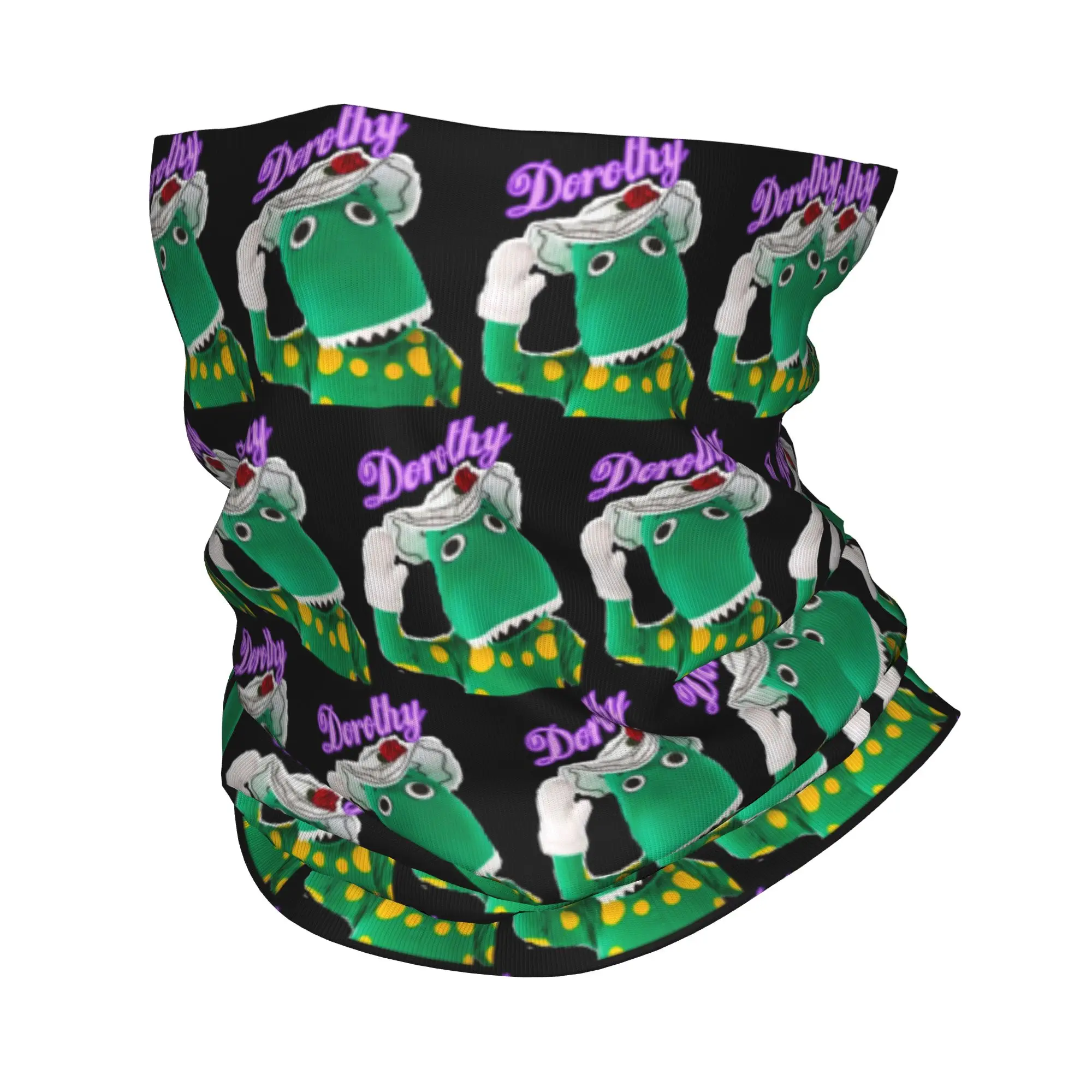 The Wiggles Dorothy the Dinosaur Bandana Neck Cover Printed Wrap Mask Scarf Cycling Scarf Cycling Unisex Adult All Season