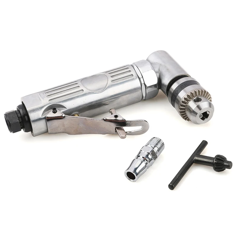 New Right Angle the Grinder 1/4 High Speed 90° Elbow Right Angle Drill Pneumatic Tool Extension Power Screwdriver Drill