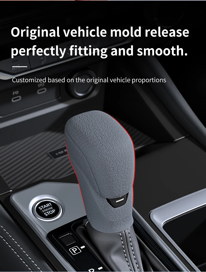 Für Nissan Sentra Altima Patrol Versa Kicks Magnite Frontier JUKE Auto-Schalthebelabdeckungen, rutschfeste Schutzverkleidungen – Detail 5