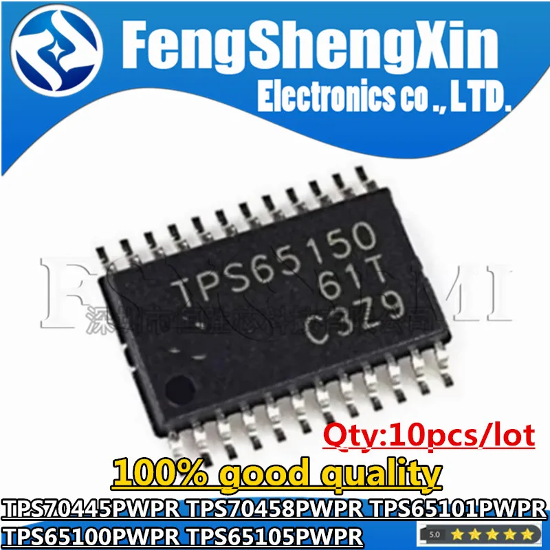 

10pcs TPS70445PWPR TPS70458PWPR TPS65101PWPR TPS65100PWPR TPS65105PWPR PT70445 PT70458 TPS65101 TPS65100 TPS65105 TSSOP Chips