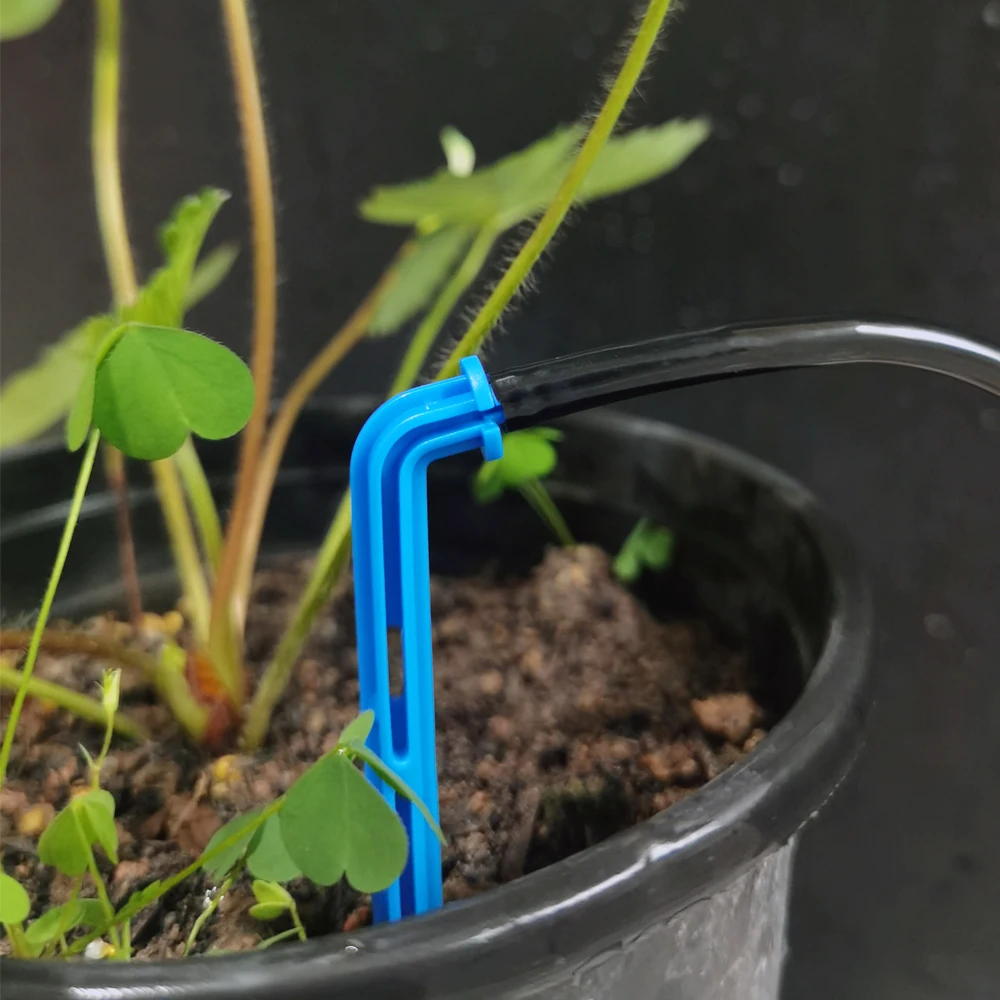Oasis-Micro Système d\'Arrosage pour Serre, Tuyau de 3/5m, Irrigation Goutte à Goutte, 1000 en effet, Flèches Pliantes, Émetteurs, Jardin en Pot, 50