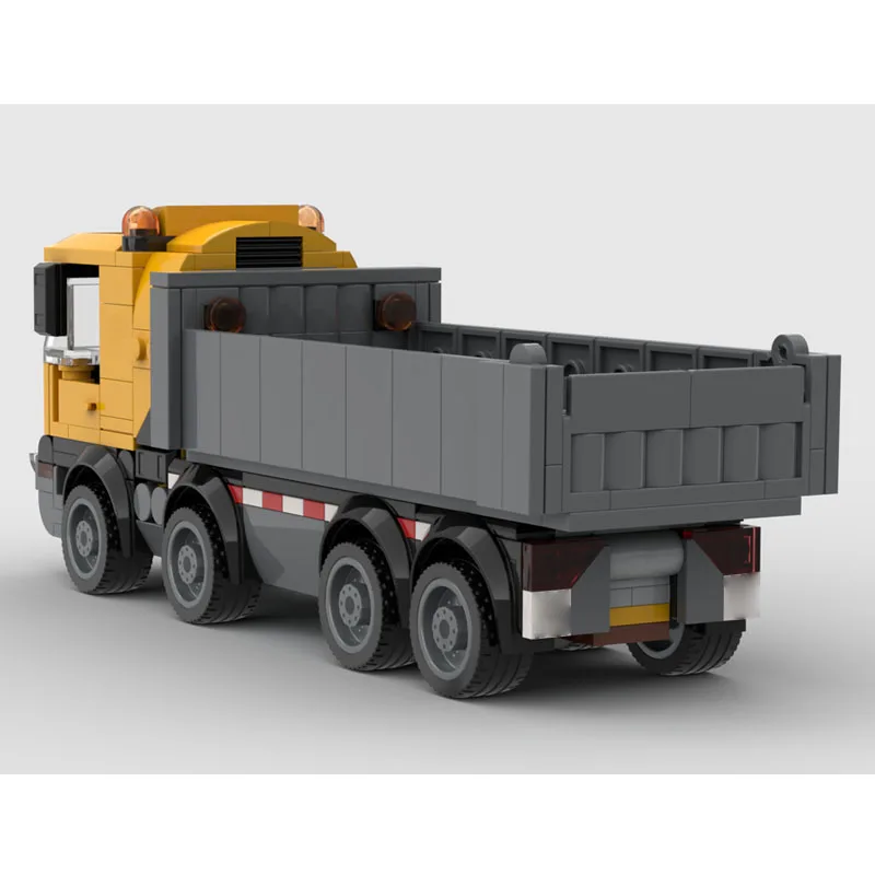 

MOC-251393City Cement Building Semi-Trailer Dump Truck Building Block Model 357parts Boys Children's Birthday Christmas Toy Gift