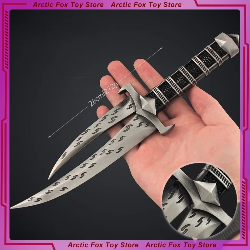 28 ซม.ใหม่หนีจาก Tarkov เกม Poison มีดโลหะอาวุธและ Props ตกแต่งเครื่องประดับของขวัญวันเกิดของเล่น