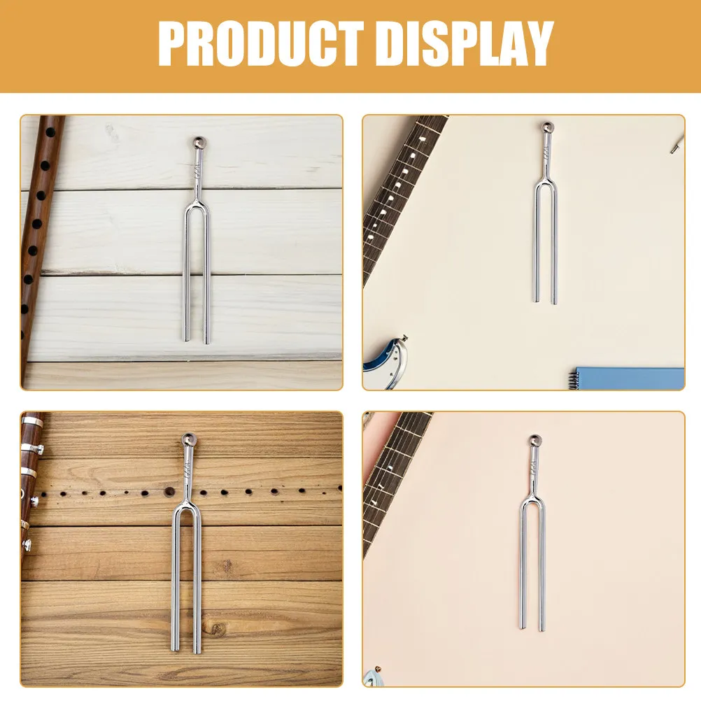 3Pcs Standard A 440Hz Tuning Fork Stainless Steel for Violin Piano Guitar Erhu Music Tuning Tool Turning Forks