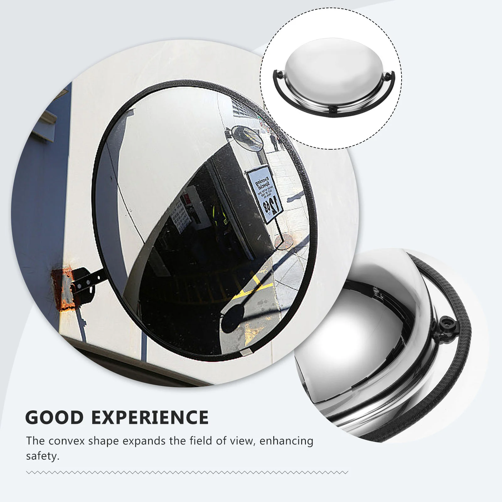 Security Convex Mirror Garage Parking Assist Outdoor Safety Blind Anti-theft Indoor Road Mirrors Traffic Car Spot