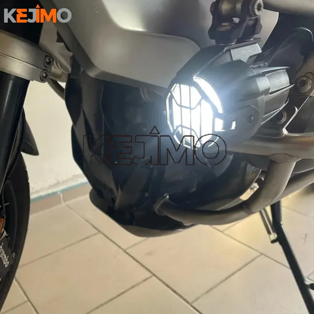 

FOR BMW F850GS F750GS F700GS F650GS R1200GS R1250GS Adventure ADV LED Fog light Protector Guard Foglight Lamp Cover Motorcycle