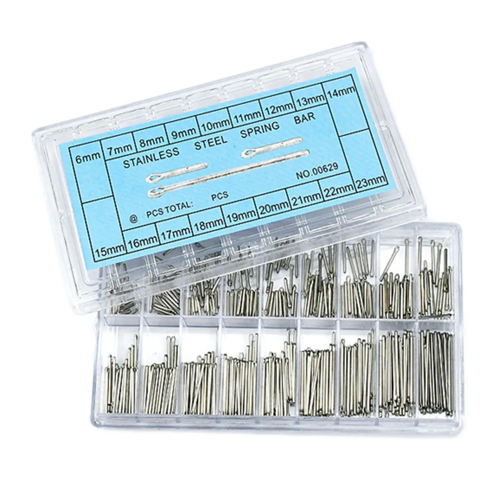 Kit de barrettes à ressort pour bracelet de montre en métal, de 6 mm à 23 mm, accessoire de réparation horlogère pour remplacement