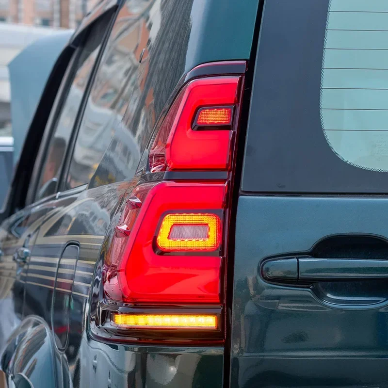 

Автомобильный светодиодный задний фонарь 12 В для Toyota Prado 2003-2006 2007 2008 2009, задний ходовой фонарь, тормозной указатель поворота, автомобильные аксессуары