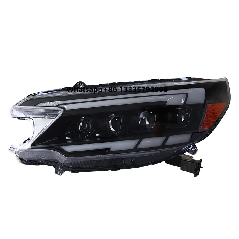 

For Honda 12-14 CRV LED Headlight Assembly Modification New 12V Daytime Running Light and Turn Signal Lens Condition