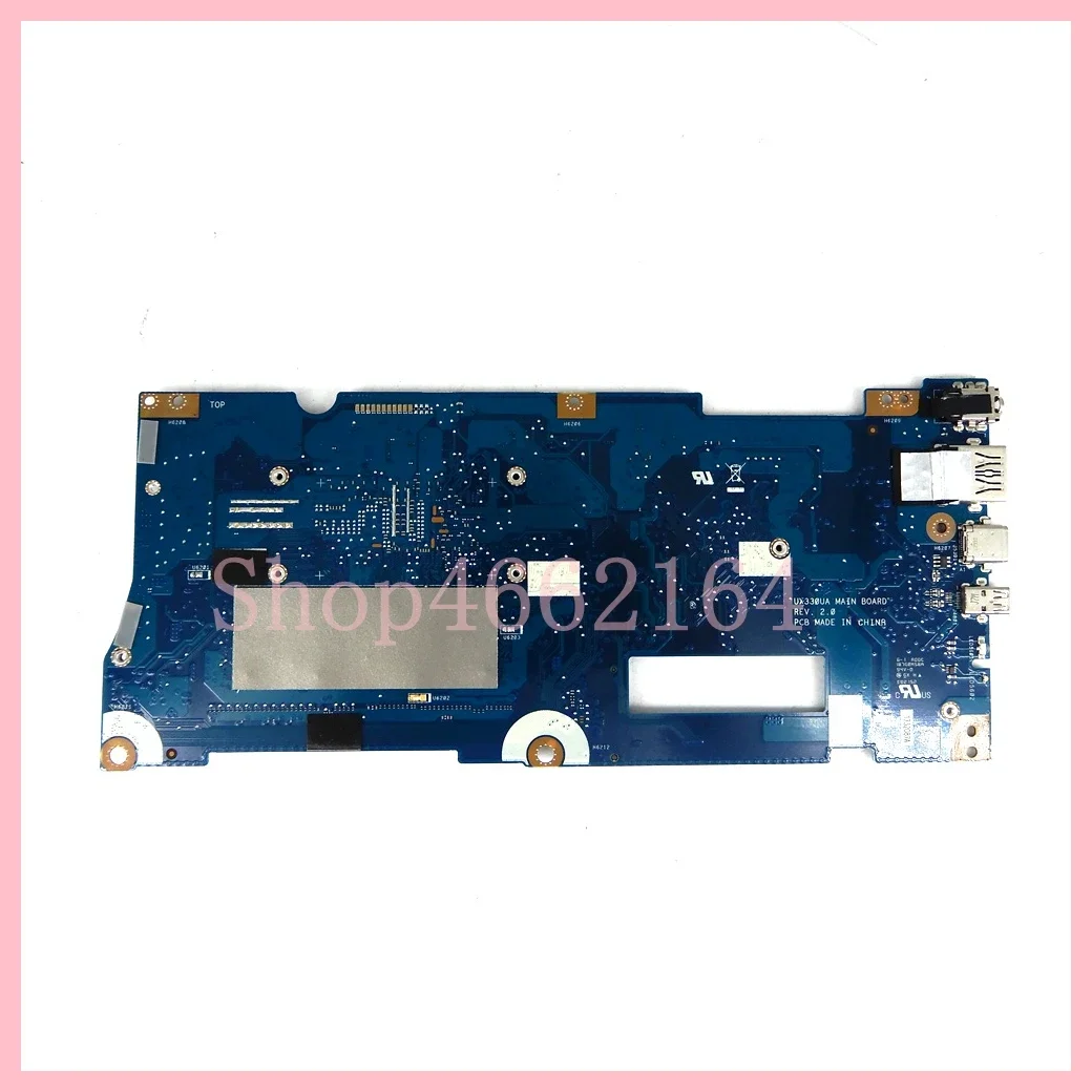 UX330UA with i5 i7-7th Gen CPU 8GB 16GB-RAM Motherboard For ASUS UX330UAR UX330U U330UA UX330UA UX330UAK U3000U Laptop Mainboard