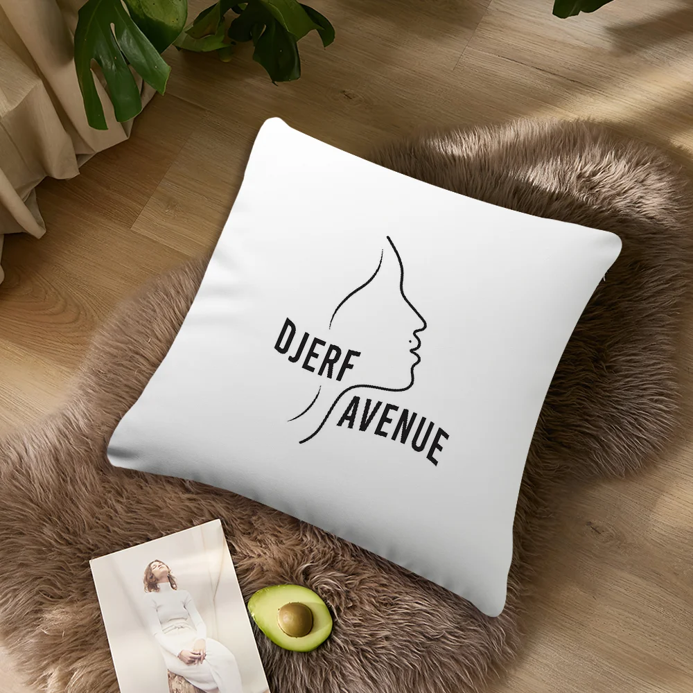 D-Djerf A-Avenue Pillow Case Sofa Living Room Bedroom Headboard Backrest Cushion Square Cushion Nap Time